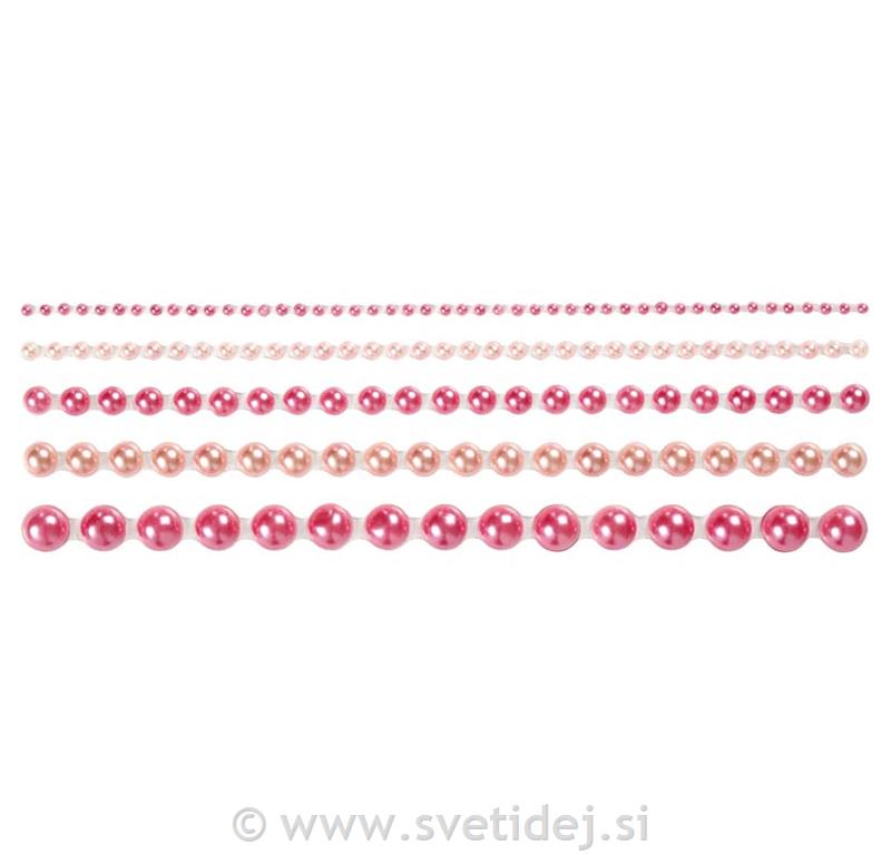Perle polovične. 3 mm,mix, 11 barv