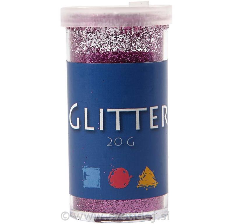 Bleščice, pink, 20 g