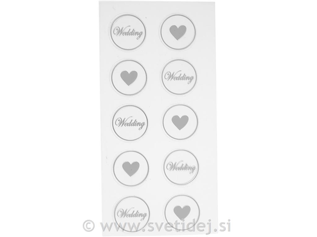 Nalepke 7,8x15,5 cm, set 2
