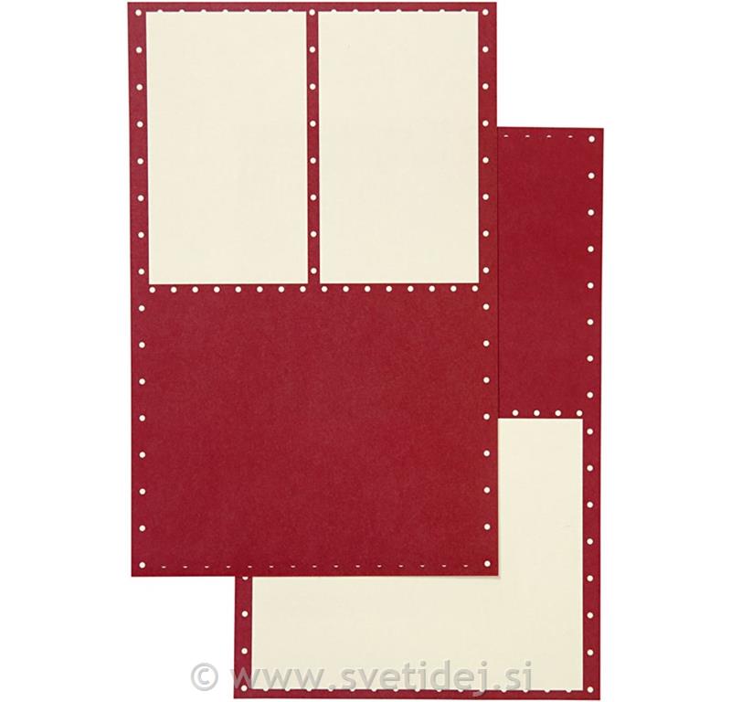 Nalepke 9x14 cm, set 4