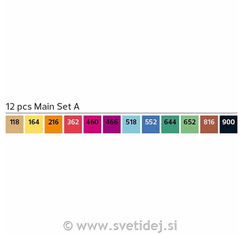 Stylefile Markerji, set 12