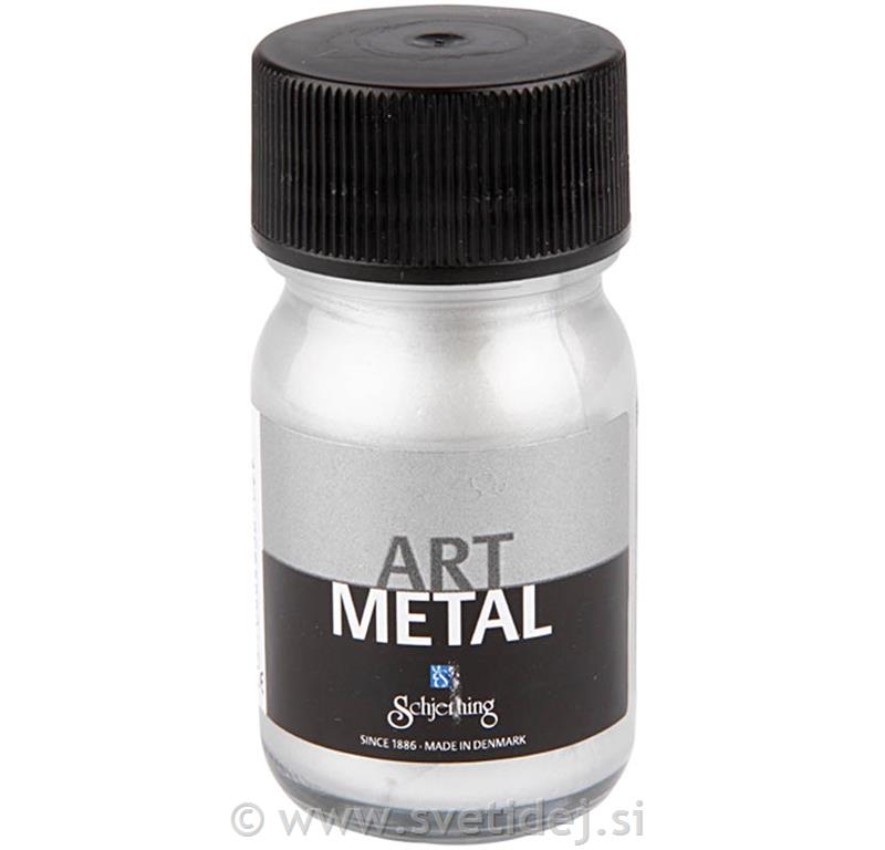 Art Metal barva 30 ml-srebrna