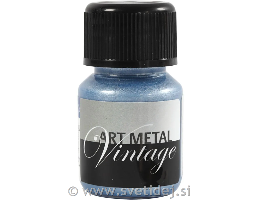 Art Metal barva 30 ml MODRA