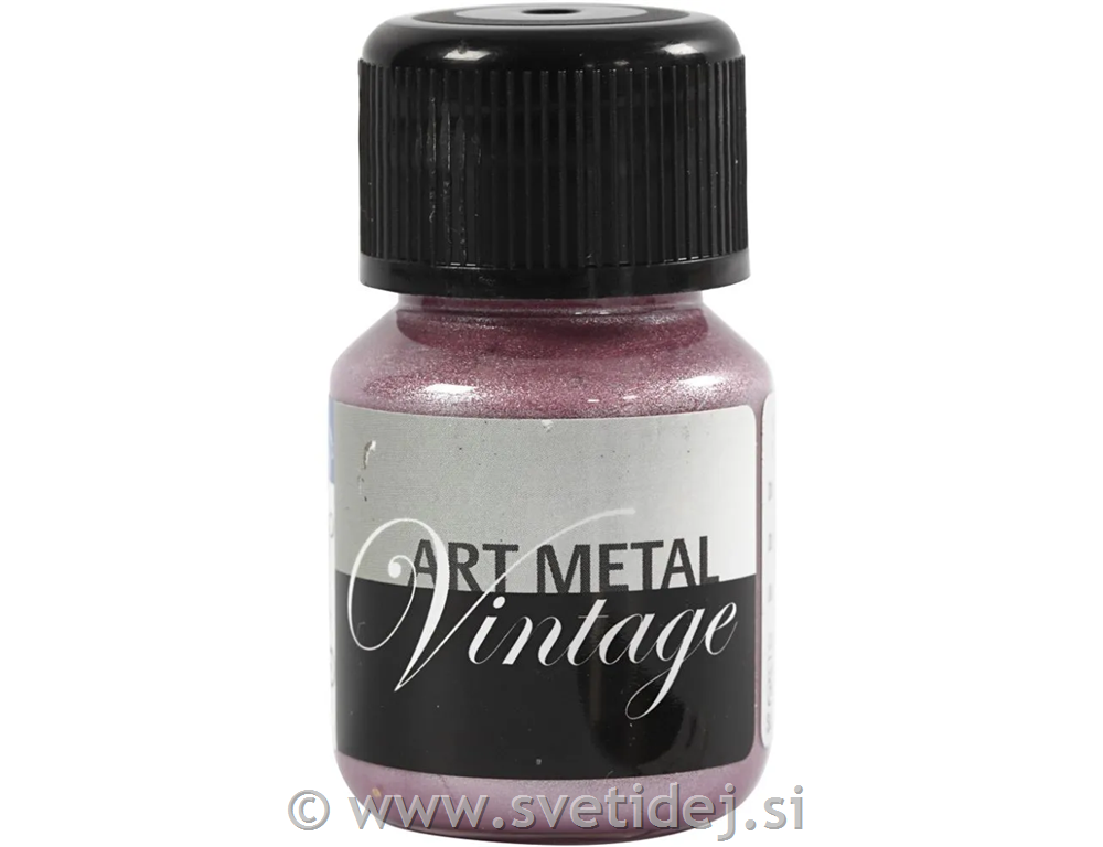Art Metal barva 30 ml BISERNO RDEČA