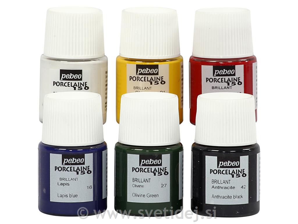 Pebeo porcelan barve 6x20 ml