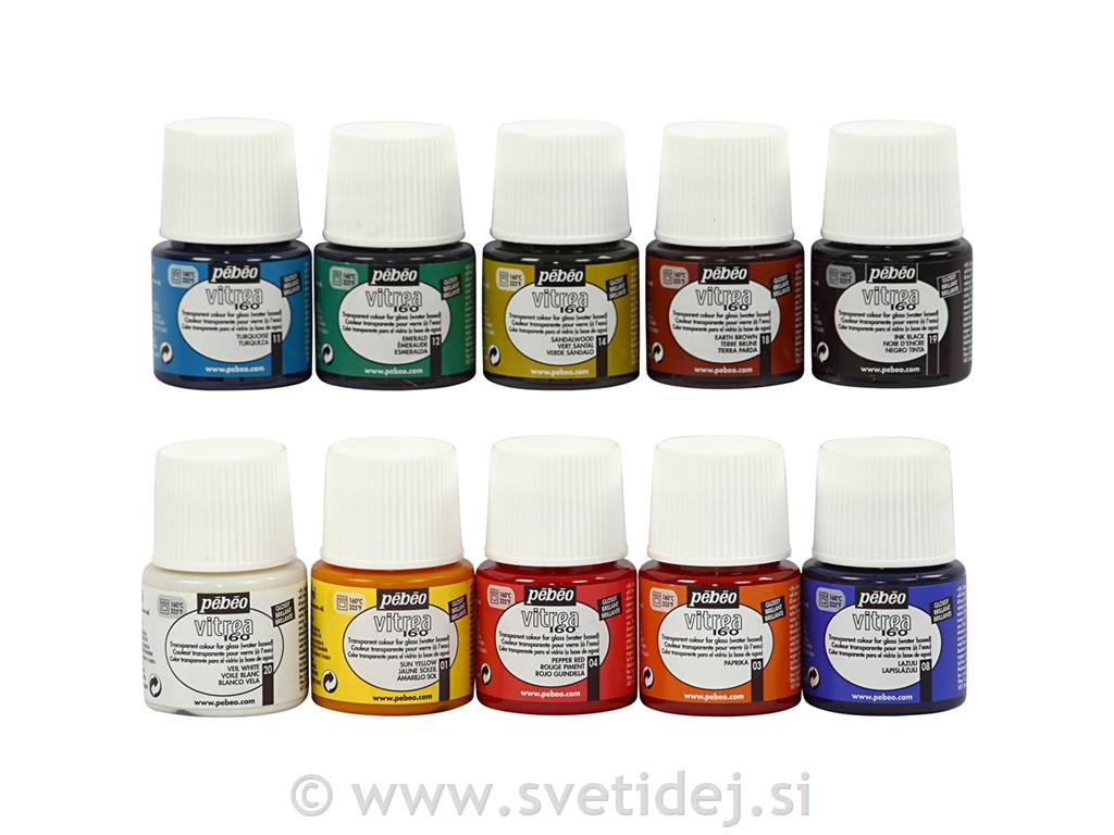 Vitrea bave za steklo 10x45 ml
