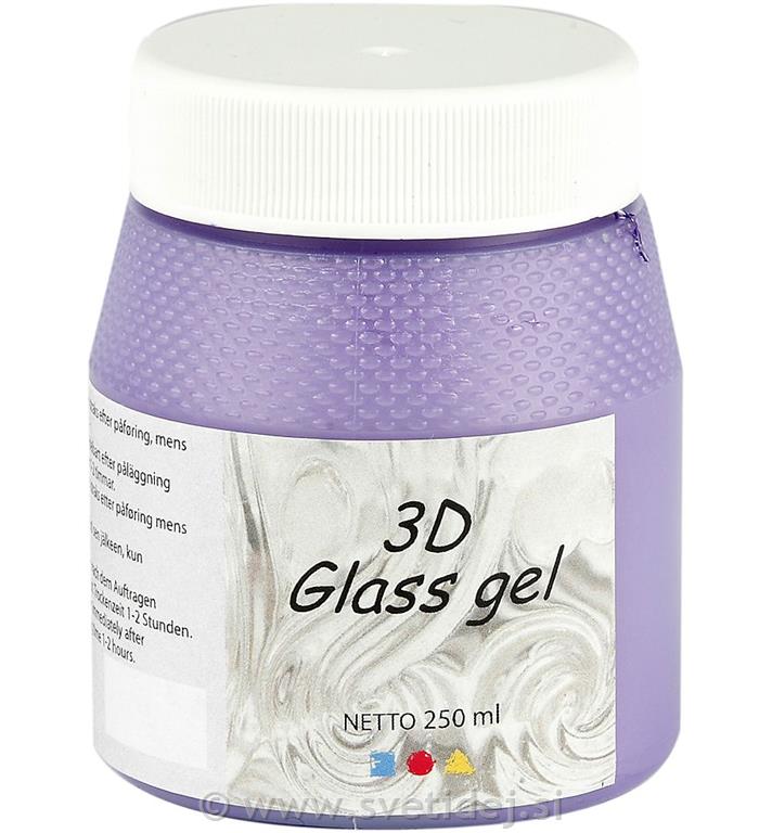 3D Glass Gel, 250 ml