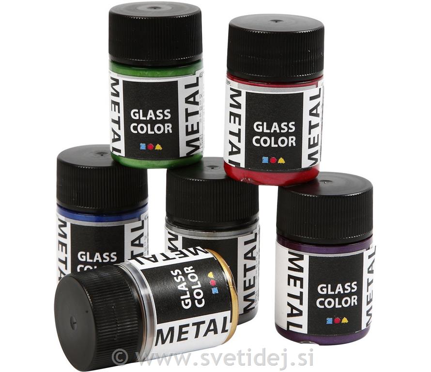 Glass Color, set 6x35 ml