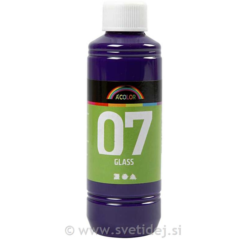 A-Color barve za steklo, 250 ml