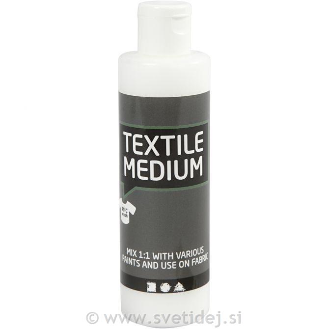 Barva za tekstil - dodatek,100 ml