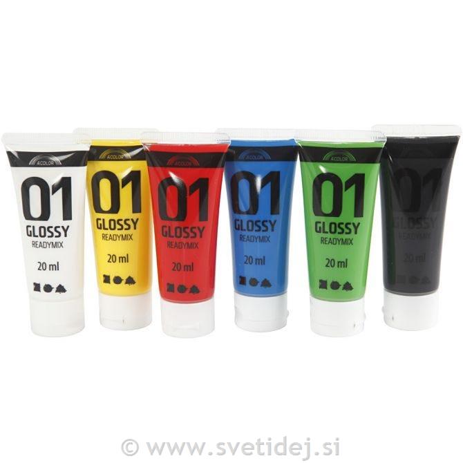 A-Color Matt akrilna barva , 6x20 ml