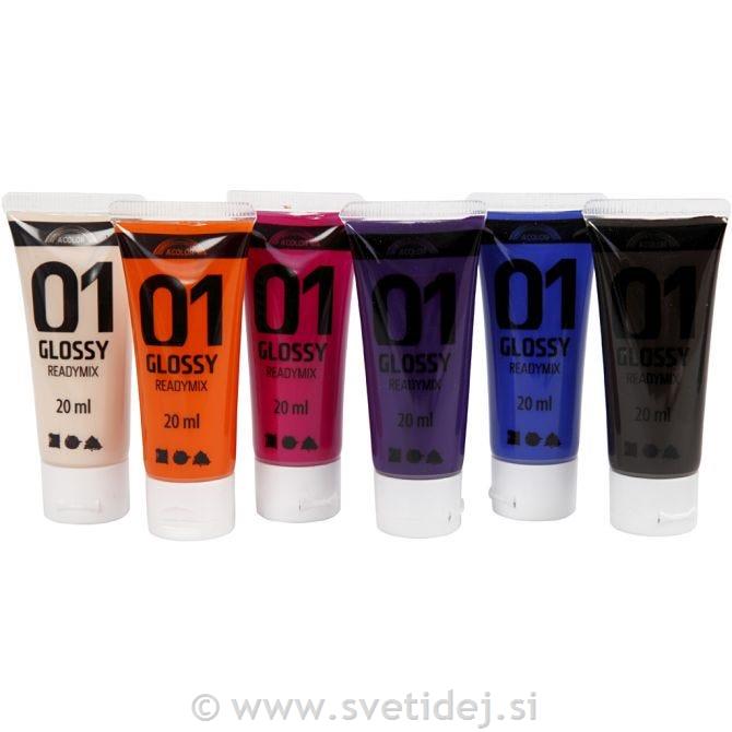 A-Color Matt akrilna barva , 6x20 ml
