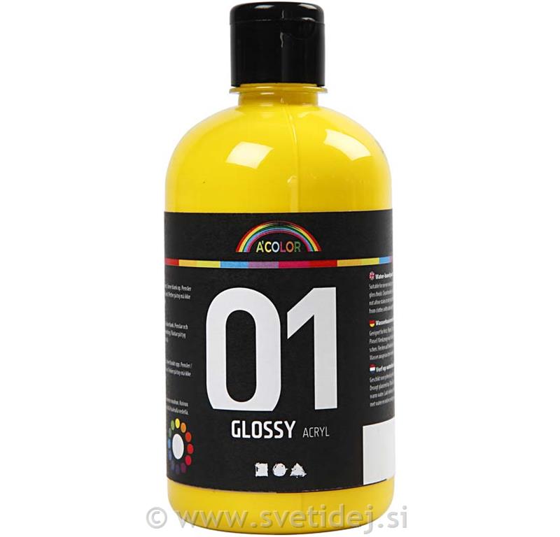 A-Color Glossy akrilna barva, 500 ml