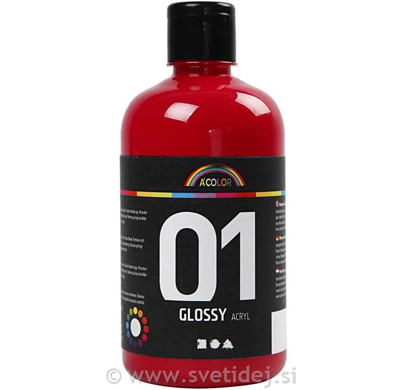 A-Color Glossy akrilna barva, 500 ml