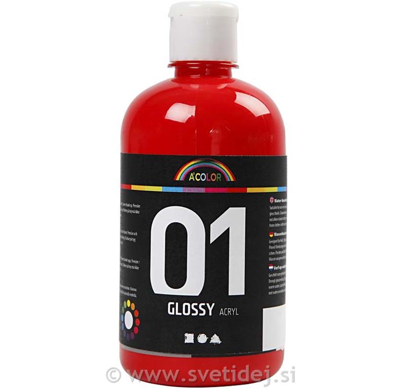 A-Color Glossy akrilna barva, 500 ml