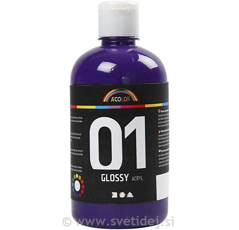 A-Color Glossy akrilna barva, 500 ml