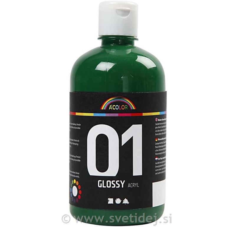 A-Color Glossy akrilna barva, 500 ml
