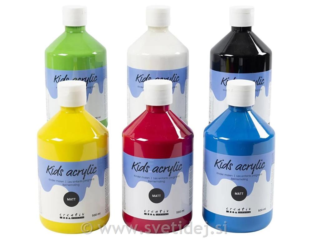 A-Color matt, set 6x500 ml