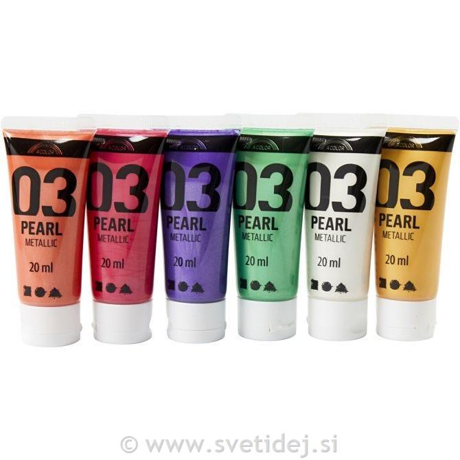 A-Color Matt akrilna barva , 6x20 ml