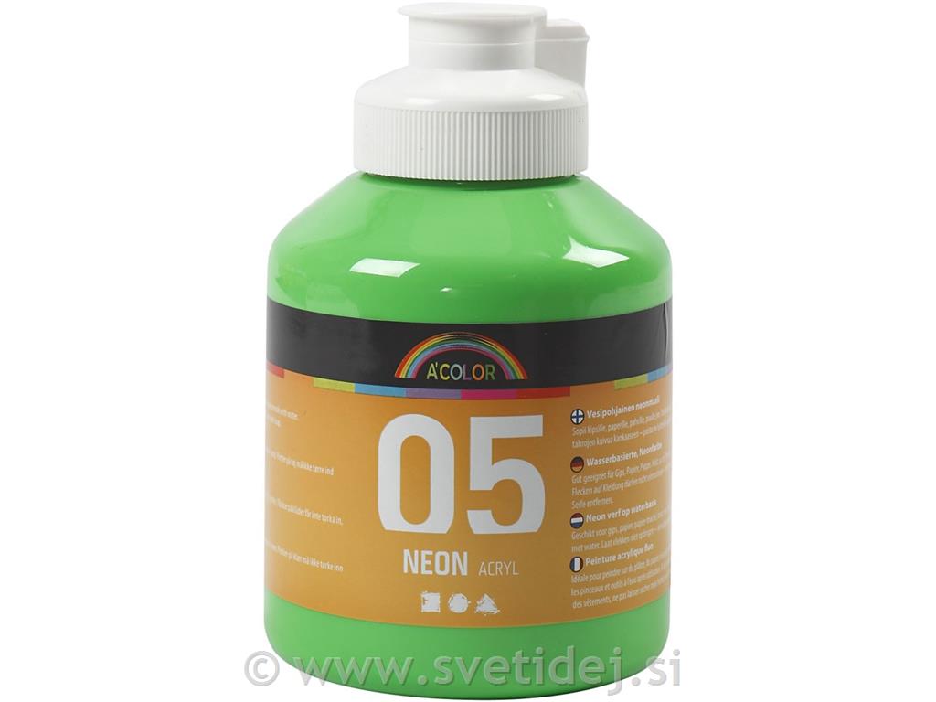 A-Color neon zelena 500 ml