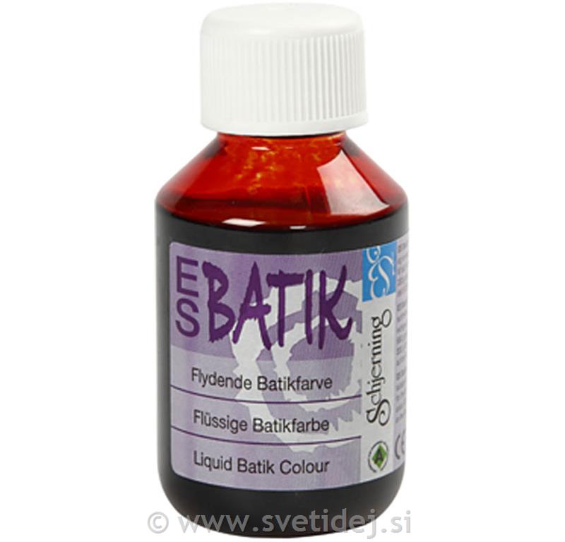ES Batik, 100 ml, oranžna