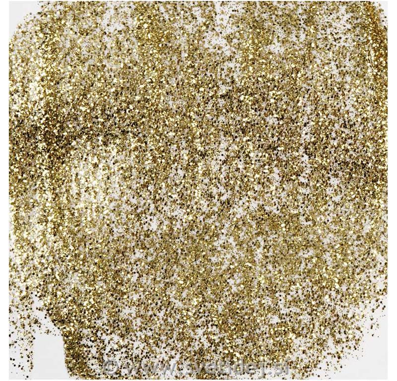 Uniq Glitter, 50 ml, zlat