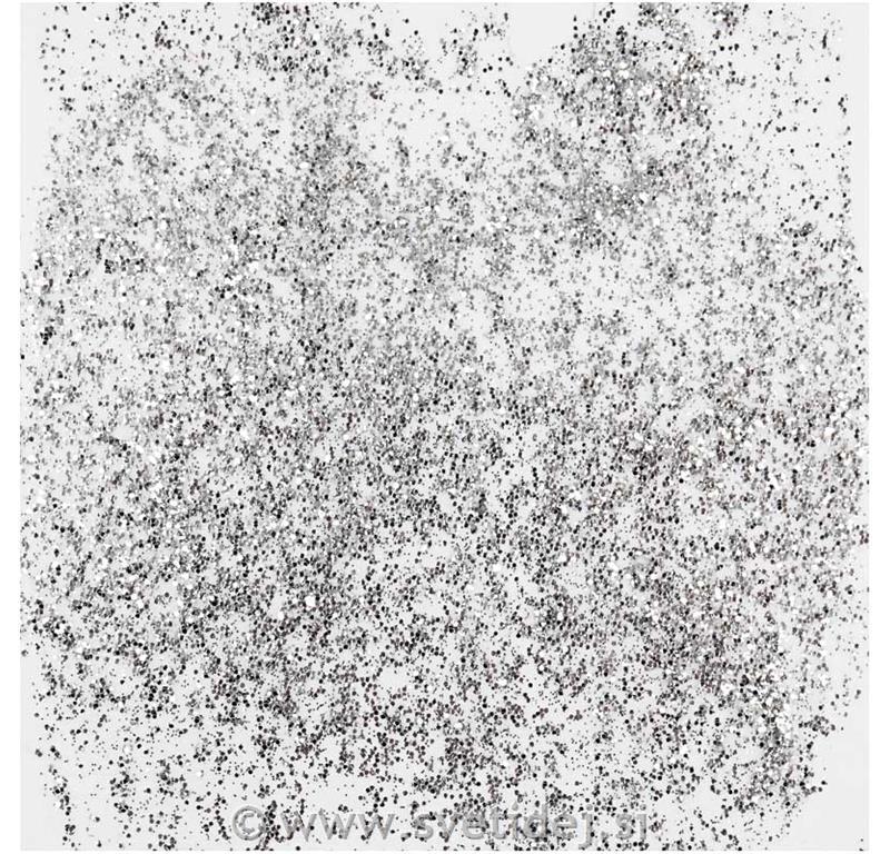 Uniq Glitter, 50 m, srebrnl