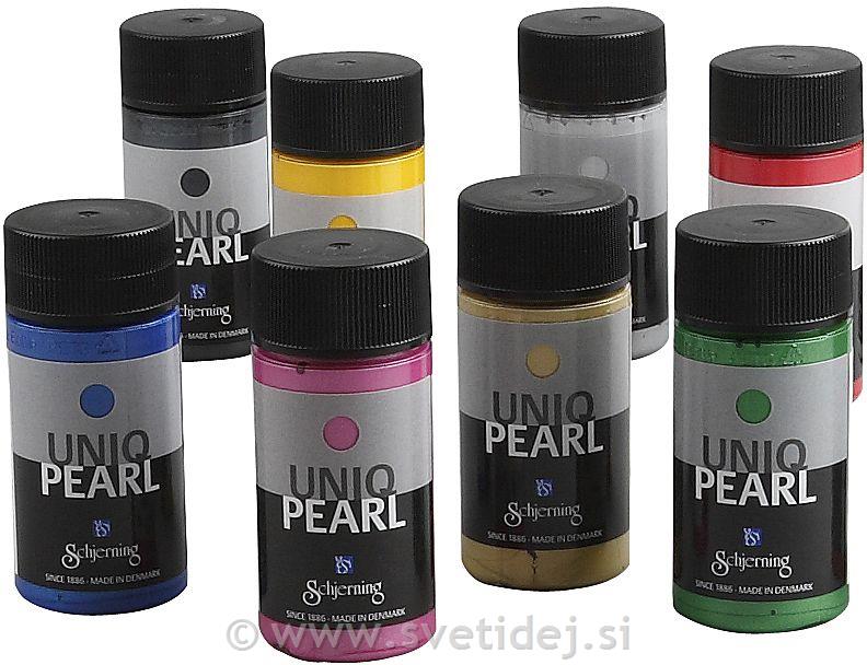 Unique Pearl barve, set 10x50 ml