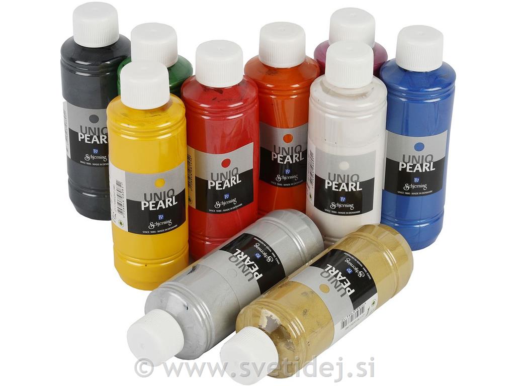 Textile Color biserne set 10x250 ml
