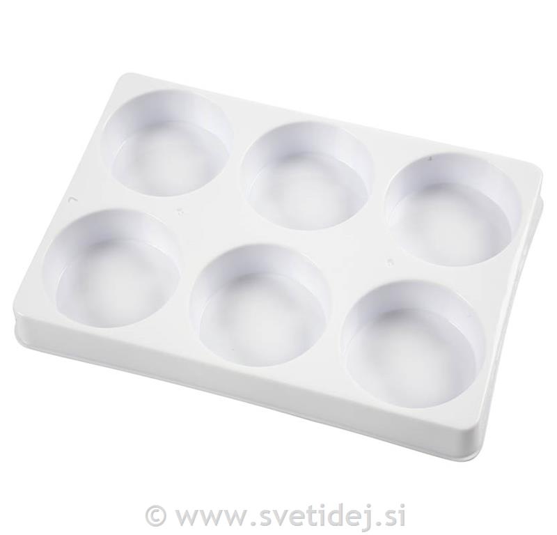 Paleta za vodene barvice 15x21 cm,