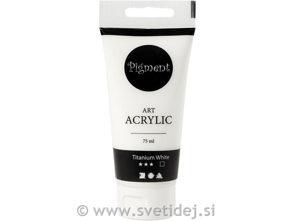 Akrilna barva Pigment Art, 75 ml