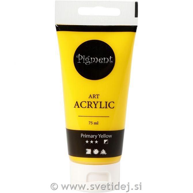 Akrilna barva Pigment Art, 75 ml