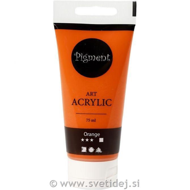 Akrilna barva Pigment Art, 75 ml