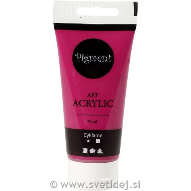 Akrilna barva Pigment Art, 75 ml