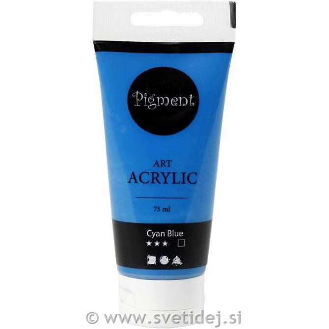 Akrilna barva Pigment Art, 75 ml