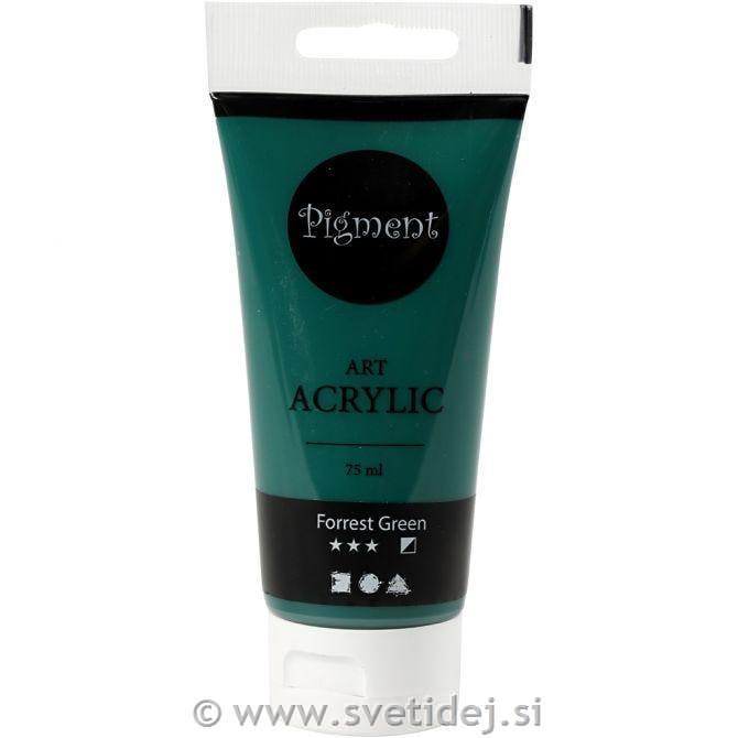 Akrilna barva Pigment Art, 75 ml