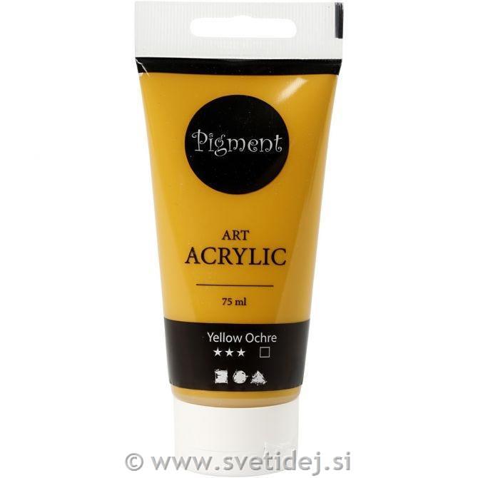 Akrilna barva Pigment Art, 75 ml