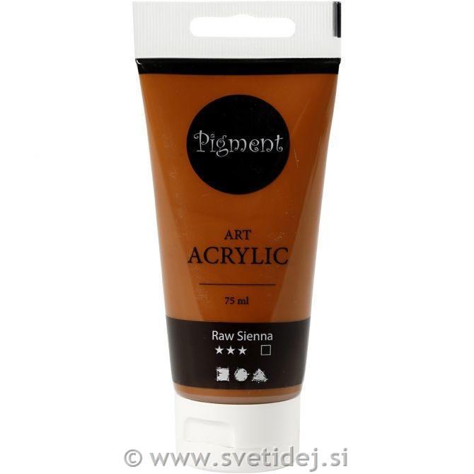 Akrilna barva Pigment Art, 75 ml