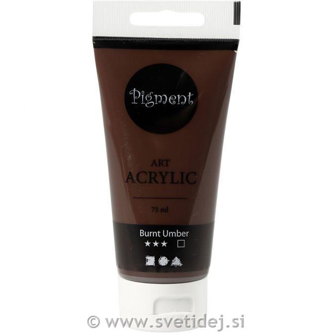 Akrilna barva Pigment Art, 75 ml