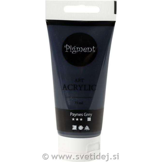 Akrilna barva Pigment Art, 75 ml