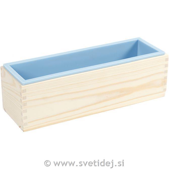 Silikonski kalupi kvadrat, 1.500ml