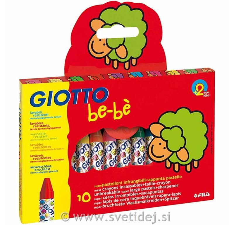 Giotto voščenke, 11 mm, set 10