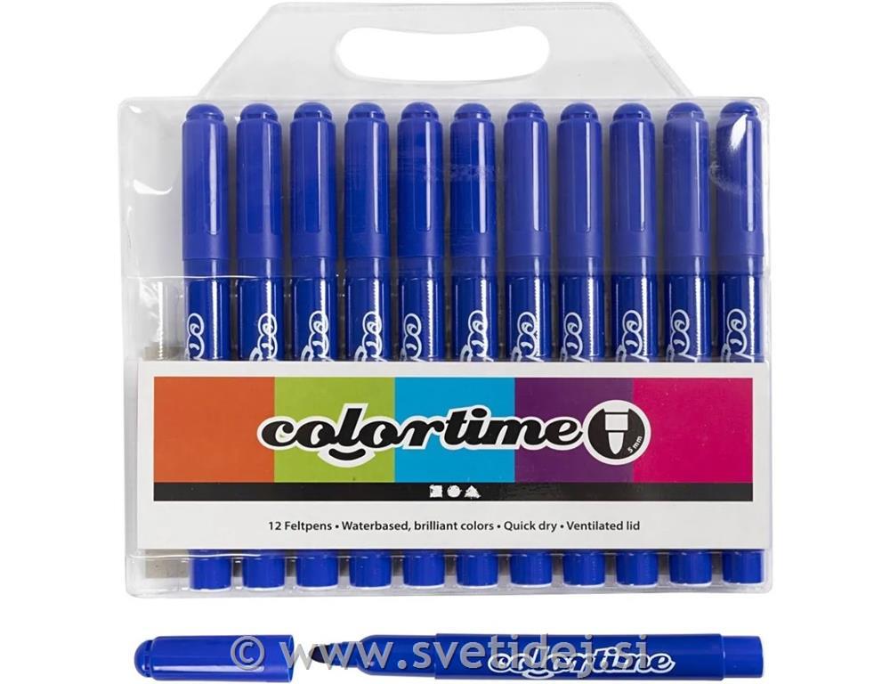 Colortime flomastri 5 mm, set 12