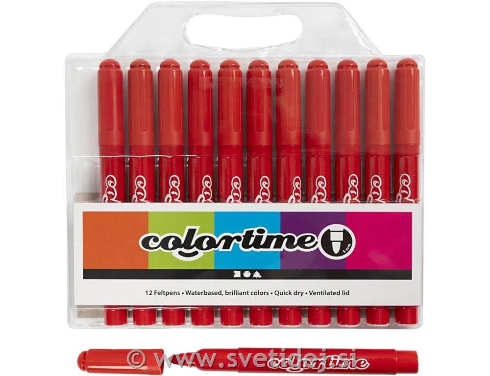 Colortime flomastri 5 mm, set 12