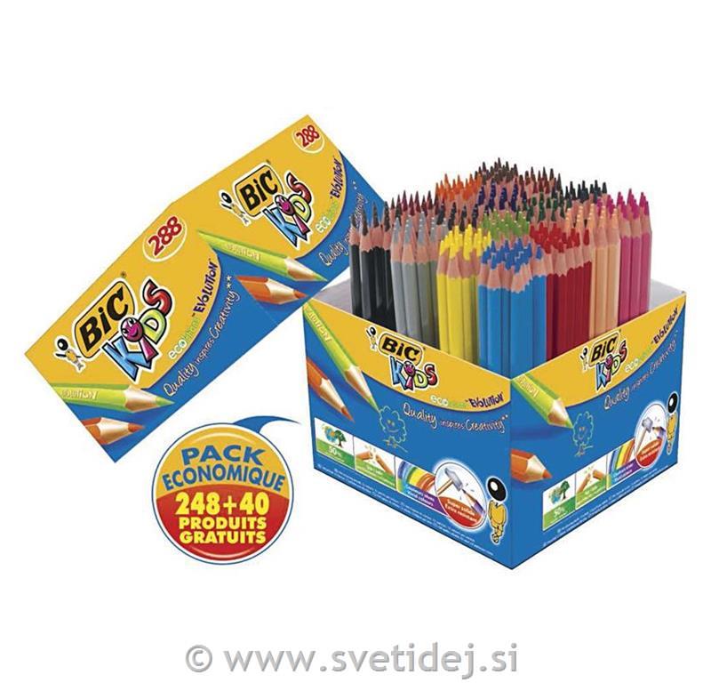 BIC trikotni b. svinčniki, set 288