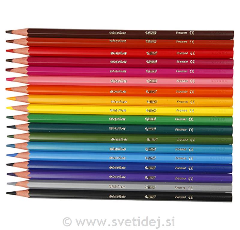 Evolution trikotni b. svinčniki, set 18