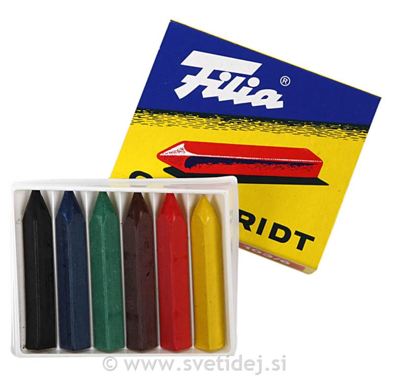 Oljni pasteli Filia, set 6