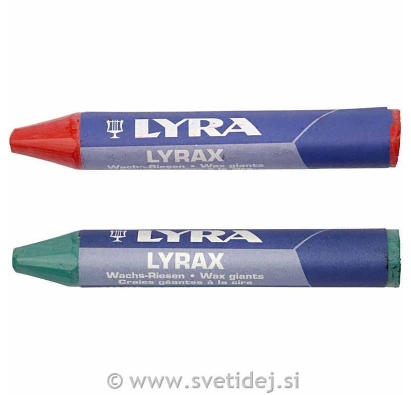 Lyra voščenke, 15 mm, set 12