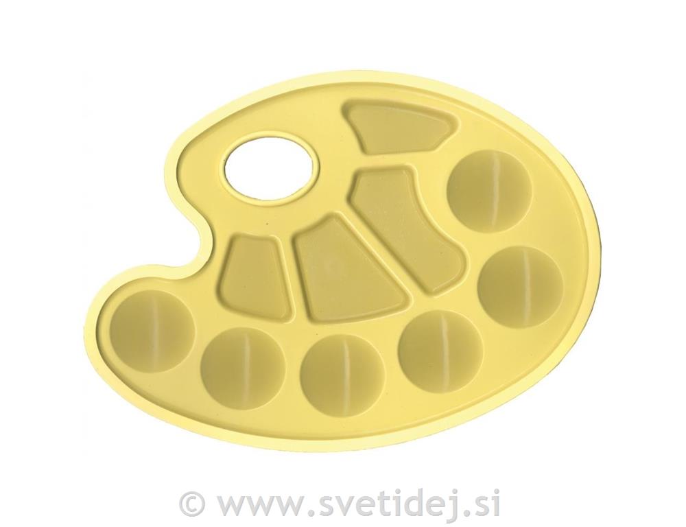 Paleta za mešanje barv rumena 21177