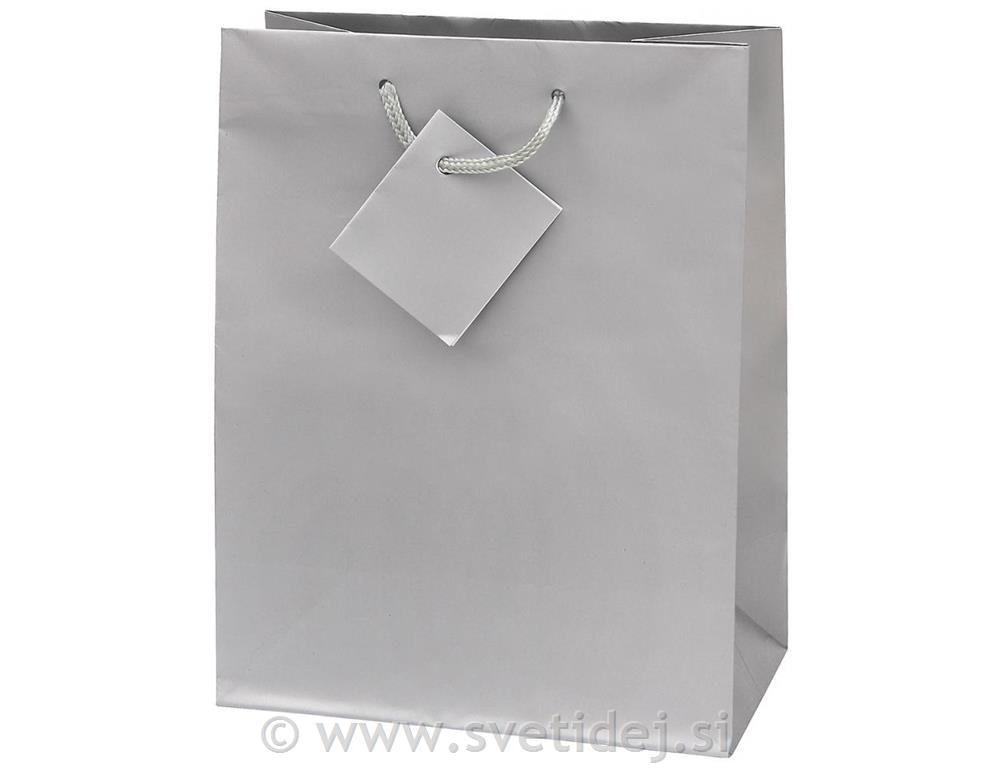 VREČKA CREATIVE PLASTIFICIR. MAT SREBRNA